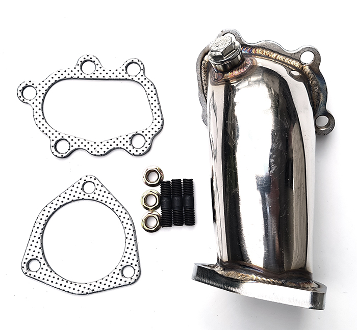 SR20DET turbo dump pipe 3in (high flow type) 70mm