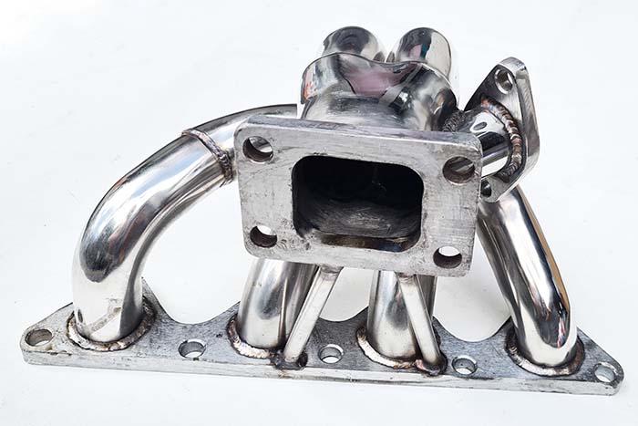 Honda B series turbo manifold T3 with 38mm wastegate flange - Image 2