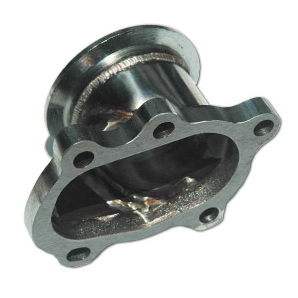 Dump pipe adaptor T25/T28 to V-band