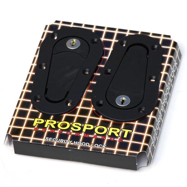 Bonnet latch set - lockable