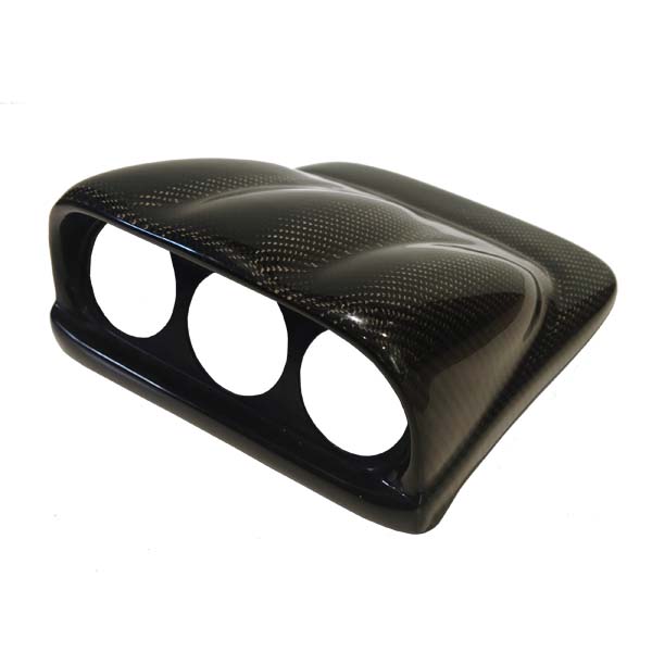 Carbon fiber dash gauge mount - WRX GDB