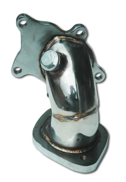 4G63 turbo dump pipe EVO 1-3 T3T4 5-bolt flange