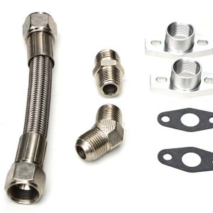 Turbo oil return line kit EVO 4-9 Kinugawa
