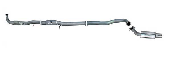 RAGE exhaust system - Mitsubishi EVO 6