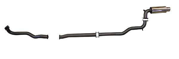 RAGE exhaust system - Mitsubishi EVO 7-8