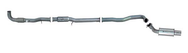 RAGE exhaust system - Mitsubishi EVO 4 / 5