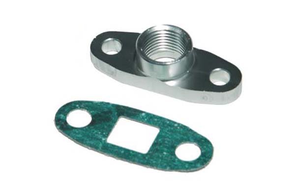 DPR T3T4 turbo oil return flange (int thread)