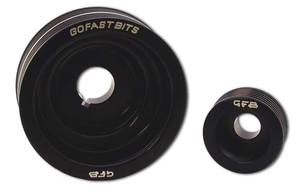 GFB EJ20 WRX/STI 2PC Pulley Set (underdrive)