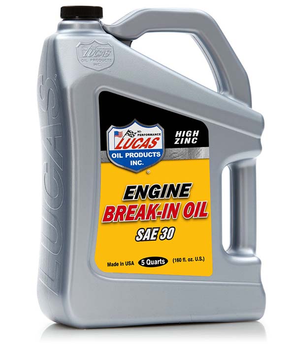 Lucas SAE30 Break In Oil 4.7L
