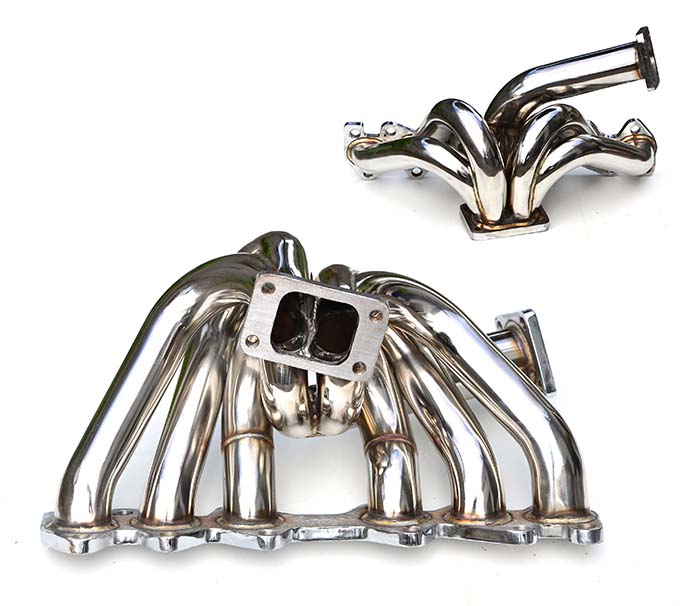 Toyota 1JZGTE manifold T3 single turbo conversion