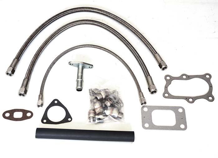 Turbo oil and water line kit Nissan RB25DET Kinugawa (FULL W GASKETS)