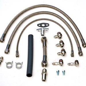 Turbo oil and water line kit Nissan RB25DET / RB30 with GT3582r turbo