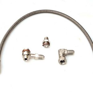 Turbo oil feed line Nissan RB20DET / RB25DET with Garrett BB turbo (GT28R, GT30R, GT3582R, GT3076R etc)