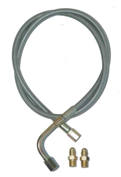 Turbo oil feed line - braided hose