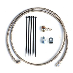 Turbo oil feed kit TD05/TD06 EVO 4-9 oil filter housing type - Kinugawa