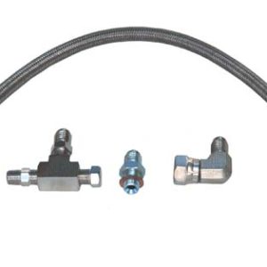 Turbo oil feed kit TD05H M12x1.25 20" EVO Kinugawa