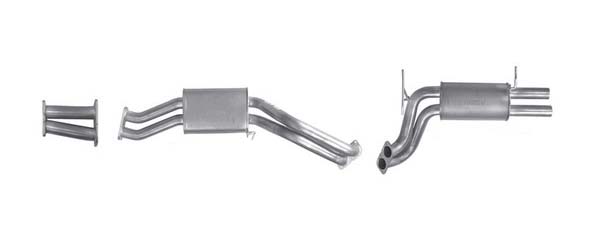 PACE MAKER exhaust system - Ford Falcon BA BF XR6 turbo
