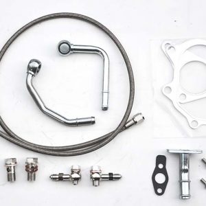 Turbo oil and water line install kit Subaru TD05 TD06 Kinugawa