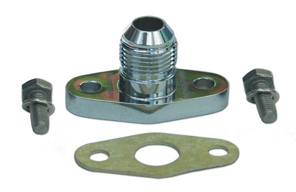 Turbo oil return fitting kit TD04 TD05 TD06 Kinugawa -8AN