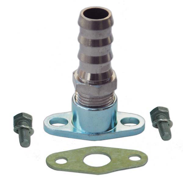 Turbo oil return fitting kit TD04 TD05 TD06 Kinugawa hosetail