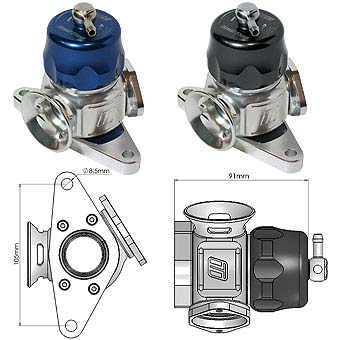 Turbosmart Dualport BOV - Subaru fitment