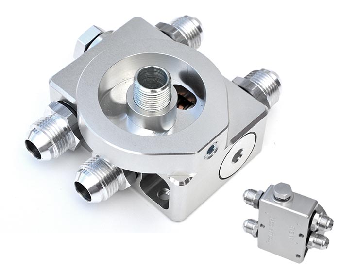 Oil adapter thermostatic control