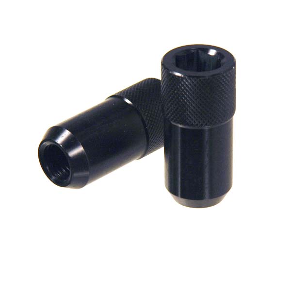 Aluminium wheel nut set (20pcs) 12x1.5P round