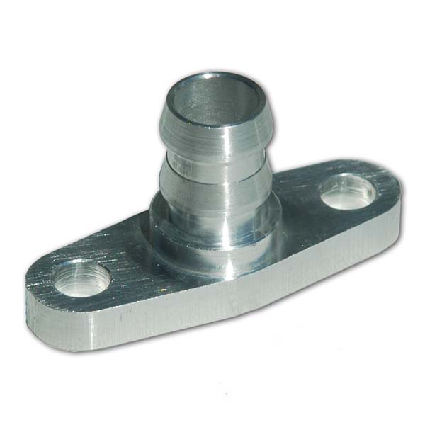 DPR T3T4 turbo oil return flange (hose tail)