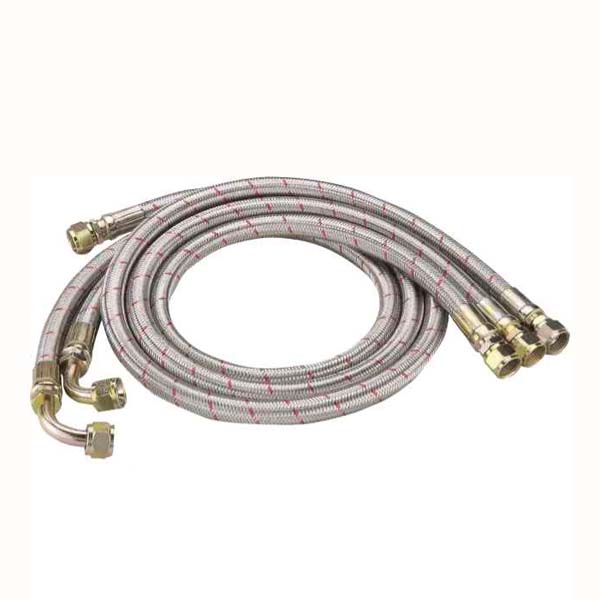 Oil cooler / adaptor braided line 3 pce