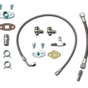 Turbo oil and water line kit T3T4 GT30 Journal Kinugawa