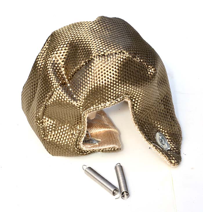 Turbo beanie heatshield blanket - Titanium Series (T3 / T3T4)