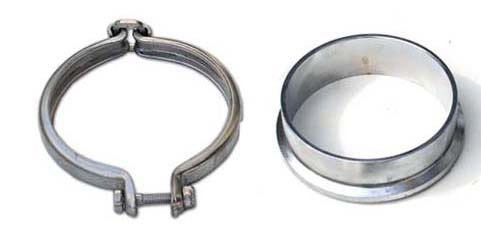 V-band clamp and flange - suit Kinugawa turbos
